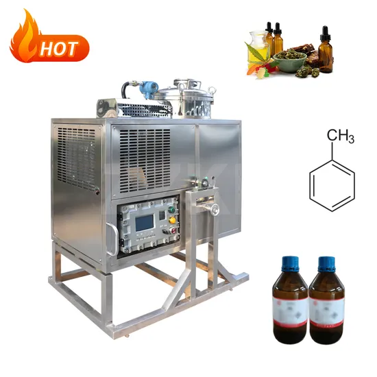 Attrezzatura per il recupero del trattamento dei solventi Macchina per il recupero dei solventi per il riciclaggio dell'etanolo